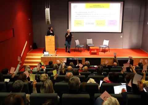 Échanges autour des questions d’égalité femmes/hommes